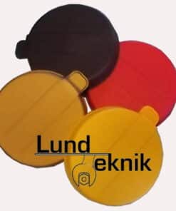 Krympekapsler til S-kobling, 100 stk, guld