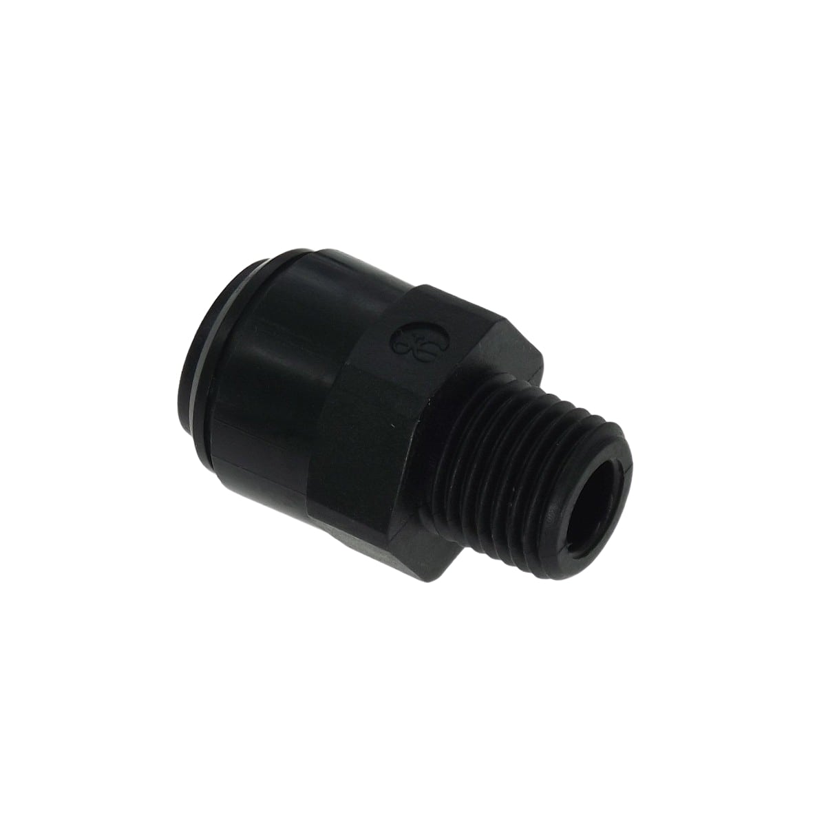 Han Lynkobling, 10mm til 1/4″ udv. rørgevind