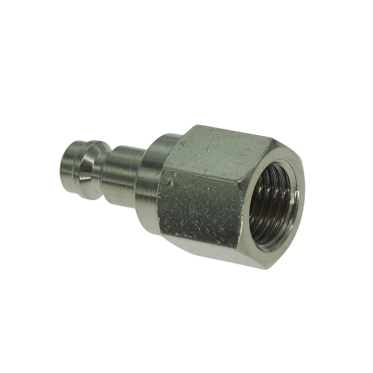 CO2 Lynkobling, han, selvlukkende, 1/4″ indv. rørgevind CO2 Lynkobling, han, selvlukkende, 1/4″ indv. rørgevind
